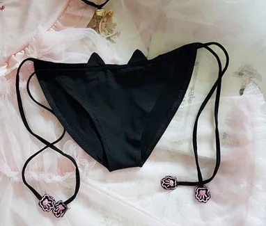 Playful Neko Cat Lingerie Set - Image 6