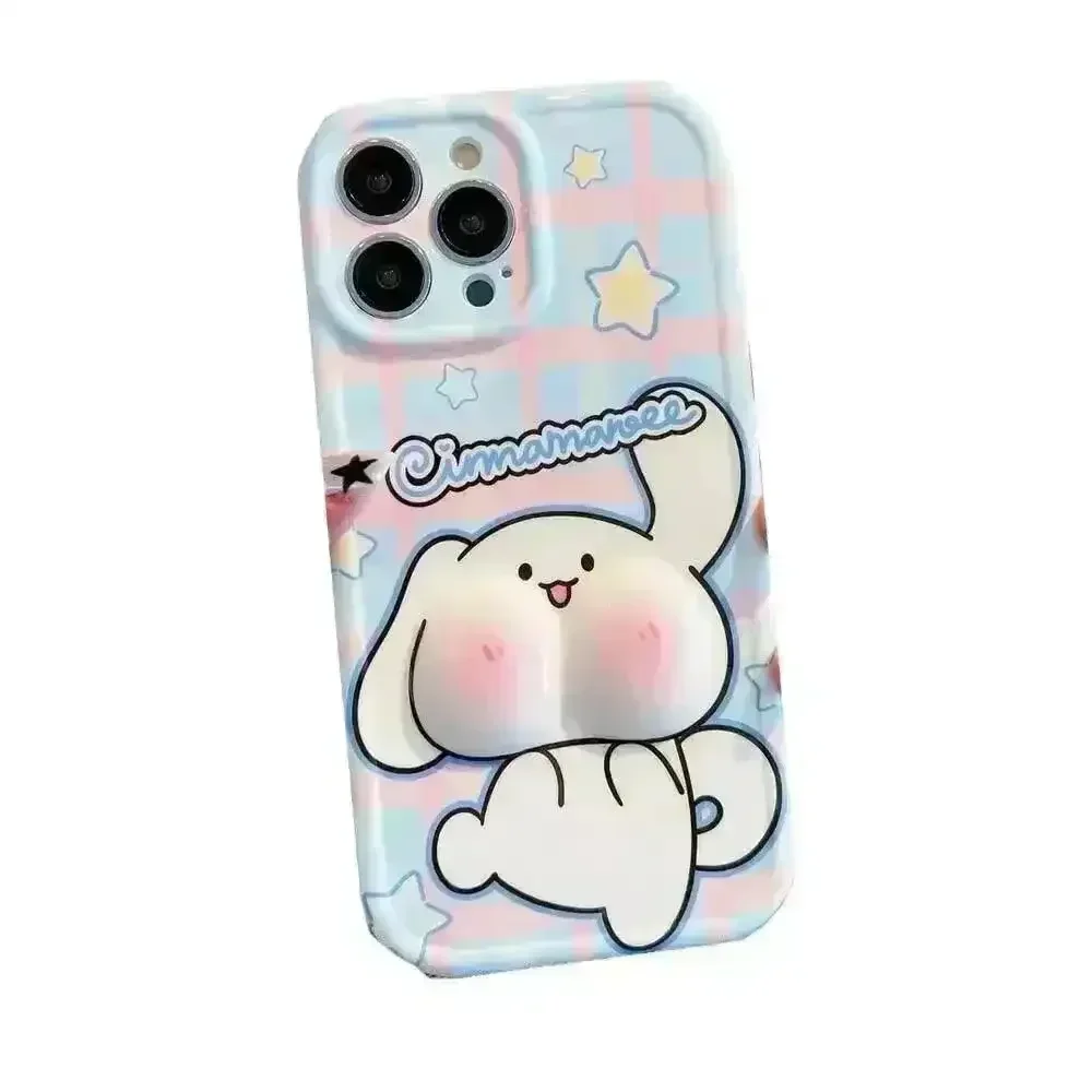 Plump Face Cinnamoroll Phone Case (For iPhones) - Image 5