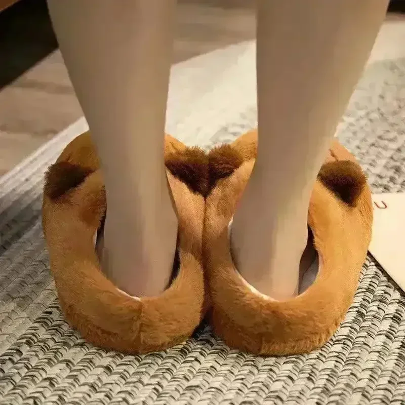 Plush Capybara Indoor Slippers - Image 7