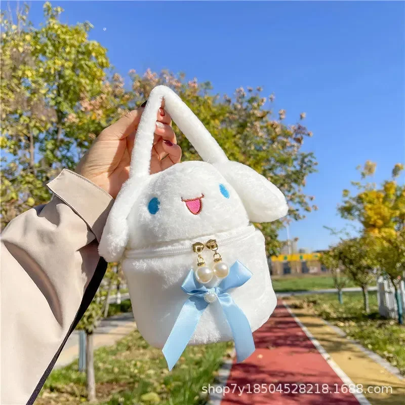 Plush Character Cosmetic Bucket Bag - Image 5