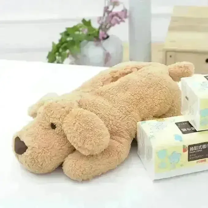 Plush Dog Tissue Holder - Image 3