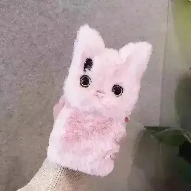 Plush Furry Cat Phone Case (For iPhones) - Image 6