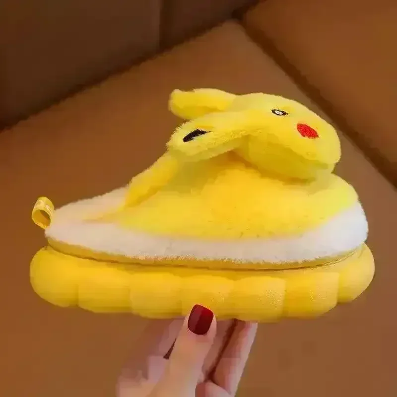 Plush Pikachu Indoor Slippers - Image 7