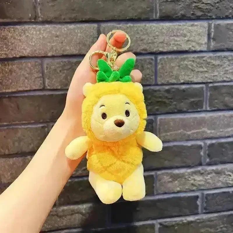 Winnie Plush Pineapple Keychain - Image 3