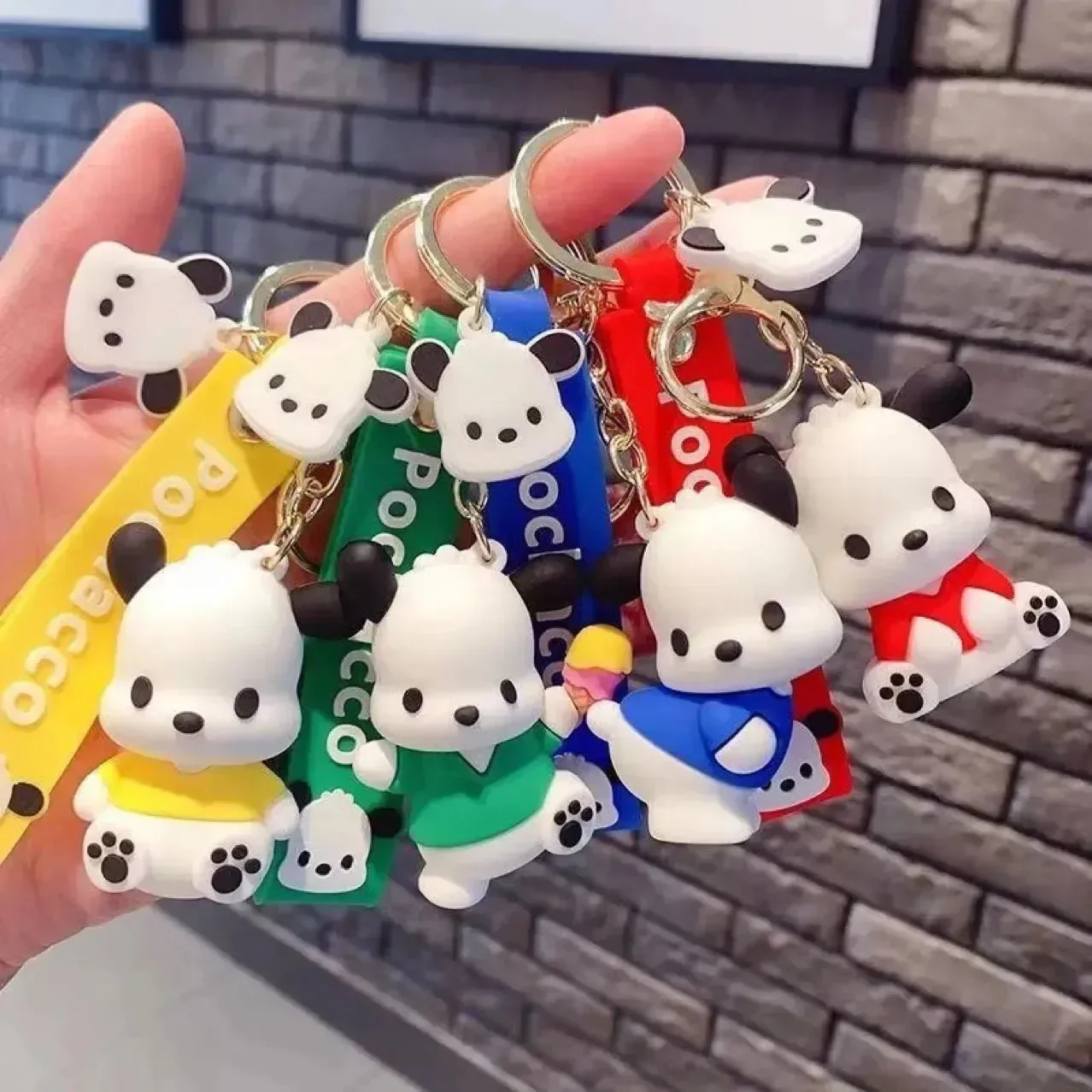 Pochacco Bag Pal 3D Keychain - Image 4