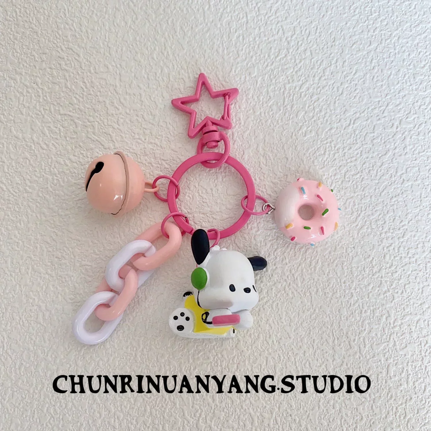 Pochacco Bricks Elite Blocks Keychain - Image 4