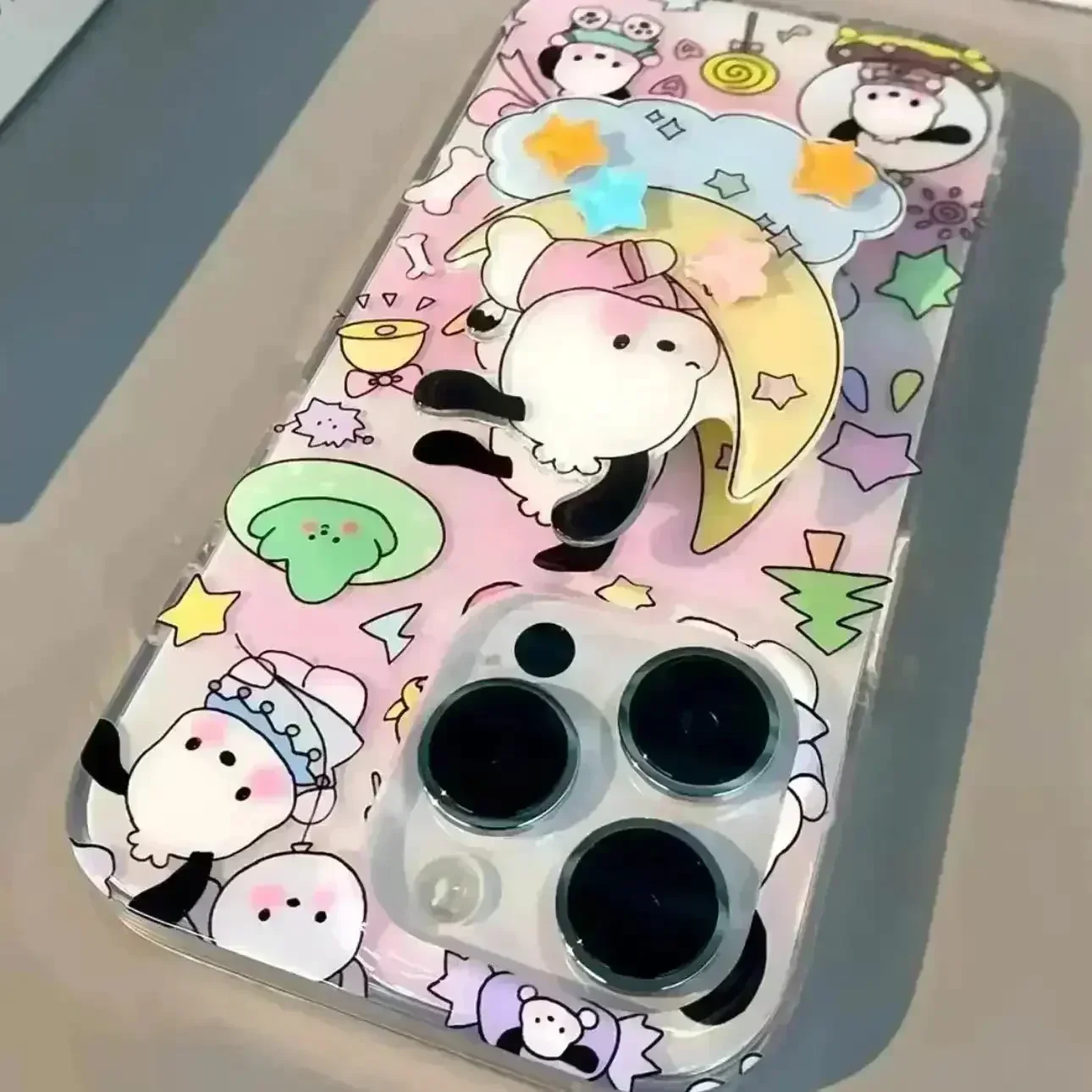 Pochacco Case with Pop Socket (For iPhones) - Image 6