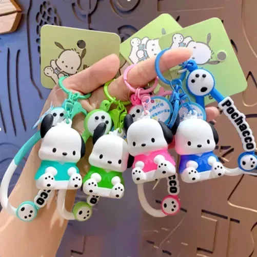 Pochacco Playful Glow LED Keychain - Image 2