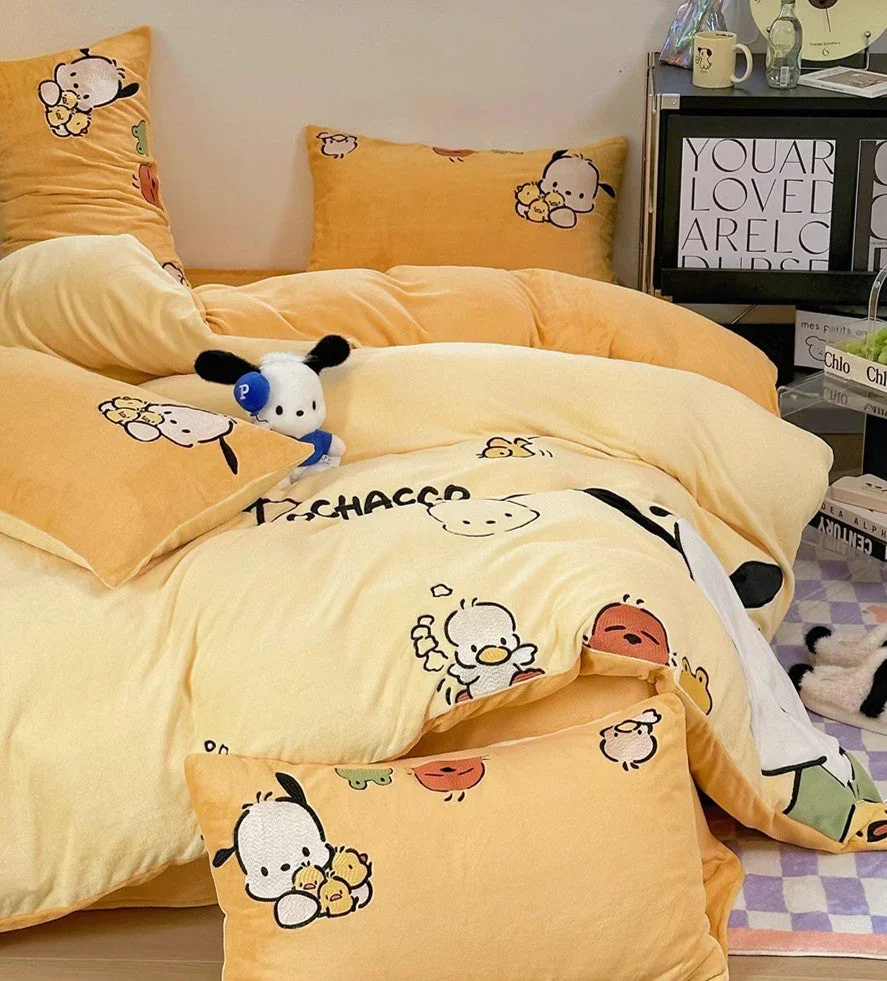 Pochacko Sunny All-Star's Snuggle Set - Image 4