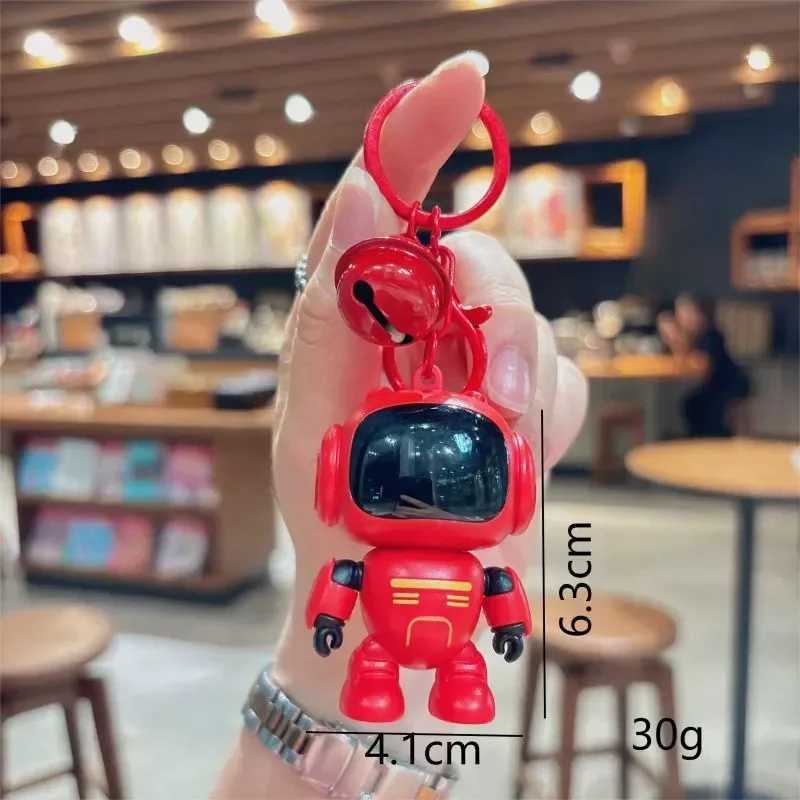 Pocket Protector LED Voice Robot Keychain - Image 6