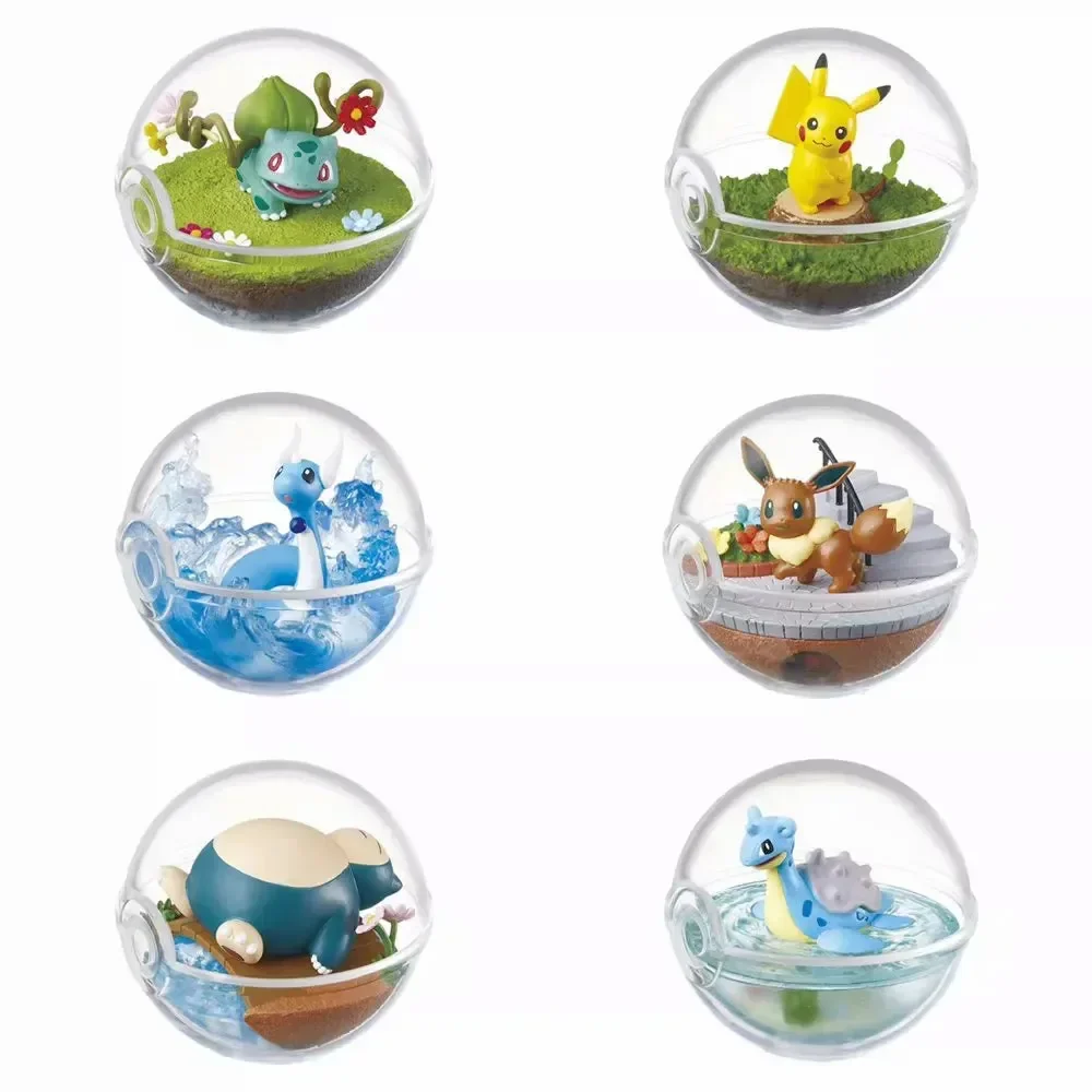 Pokimoen Crystal Pokéball Action Figures (Set of 6) - Image 11