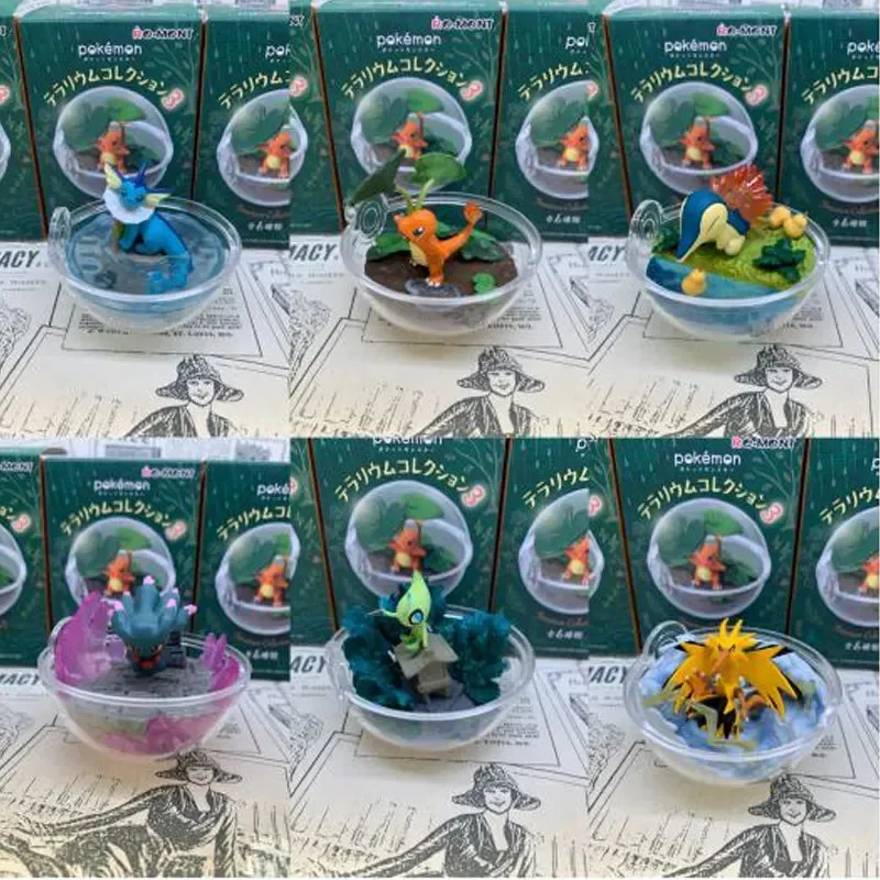 Pokimoen Crystal Pokéball Action Figures (Set of 6) - Image 8