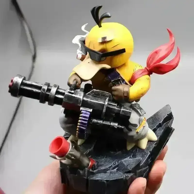 Pokimoen Gatling Psyduck Cosplay Contra Figurine (14.5 cm) - Image 6