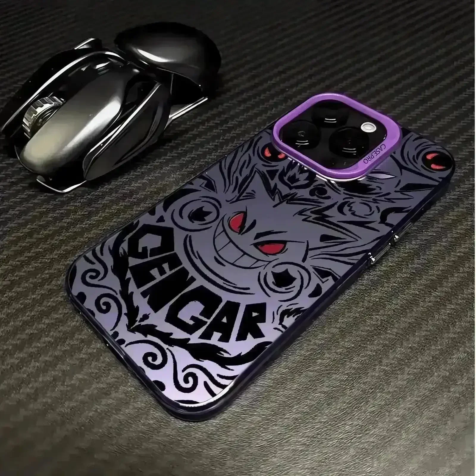 Pokimoen Gengar Vivid Phone Case 1 (For iPhones) - Image 4