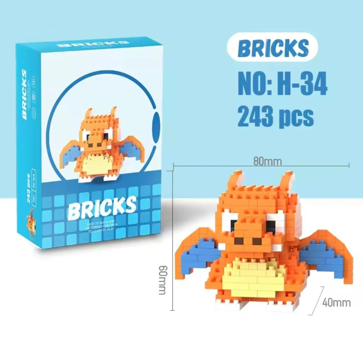 Pokemon Bricks Nano Building Blocks - Image 8