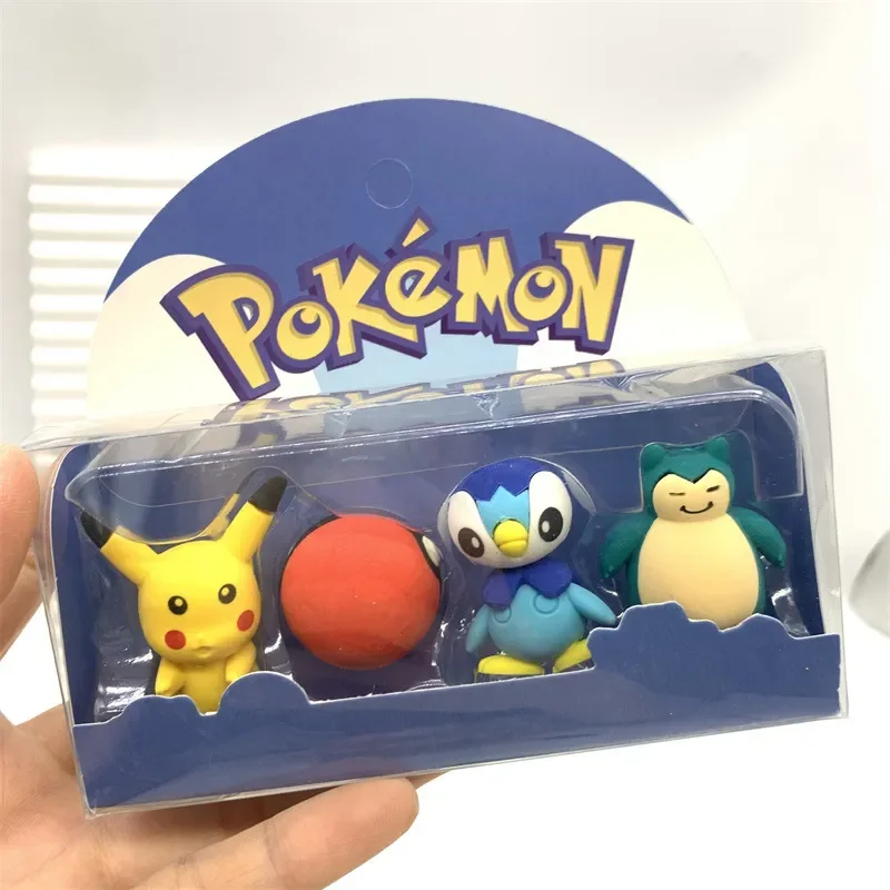 Pokimoen Champs 3D Eraser Figures (Set of 4) - Image 9