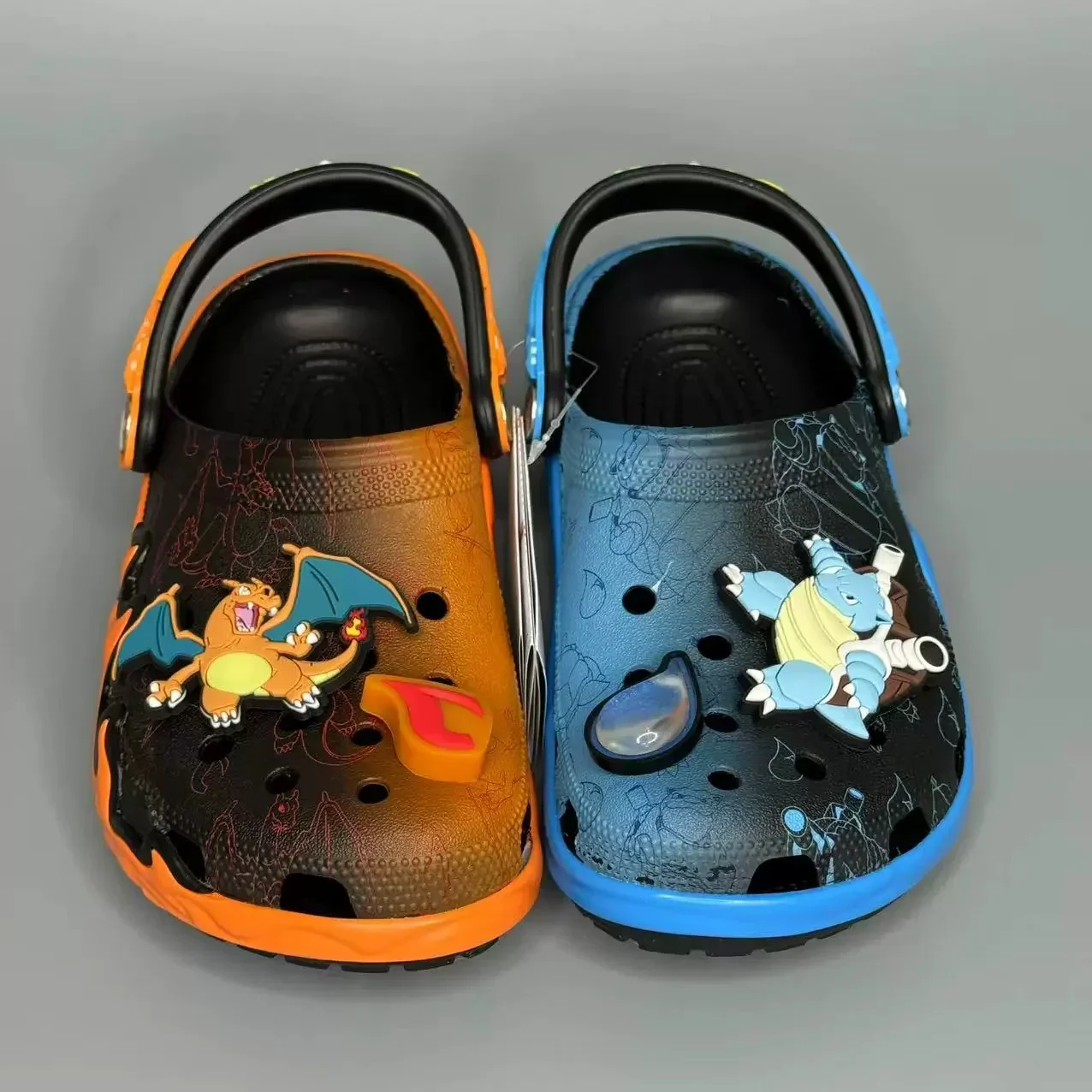 Pokimoen Fire & Water Battle Clogs - Image 2