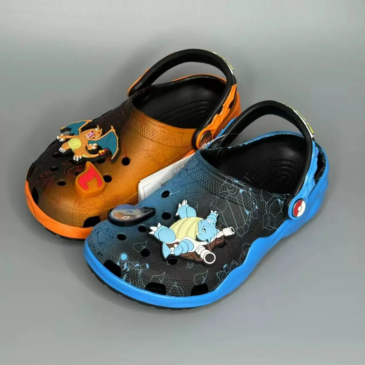 Pokimoen Fire & Water Battle Clogs - Image 3