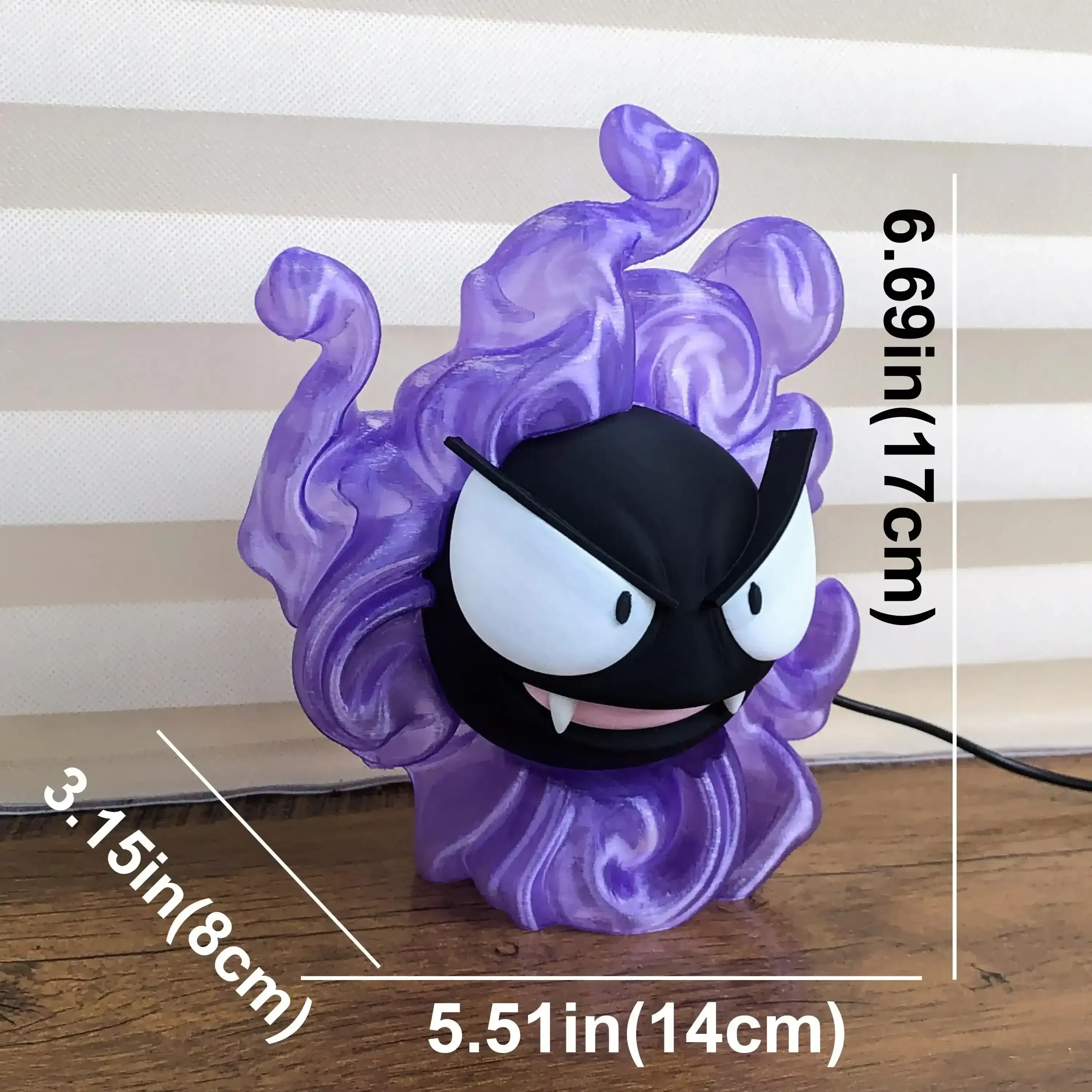 Pokimoen Gengar Mischievous Grin Light - Image 6