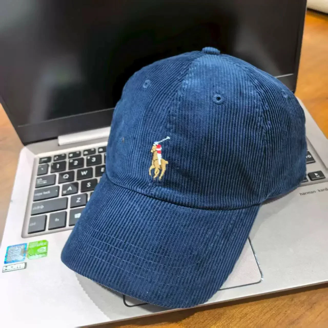 Polo Corduroy Baseball Cap - Image 12