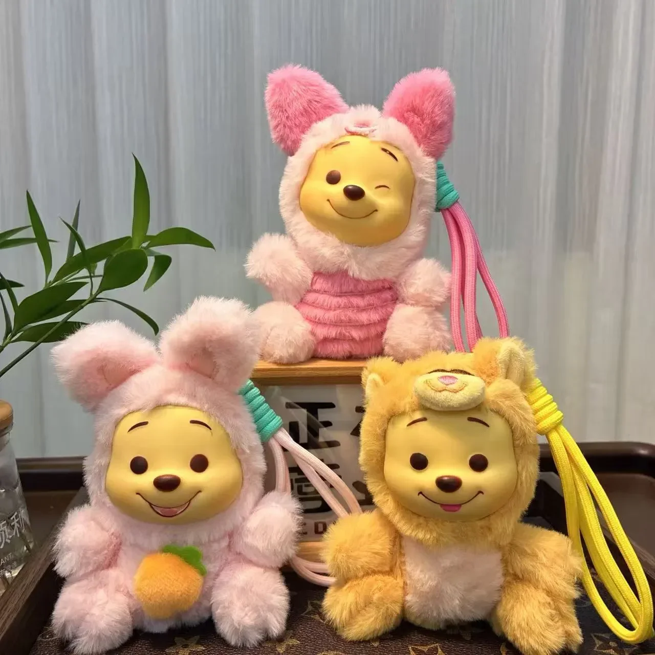 Pooh Naughty Party Plush Keychain - Image 3