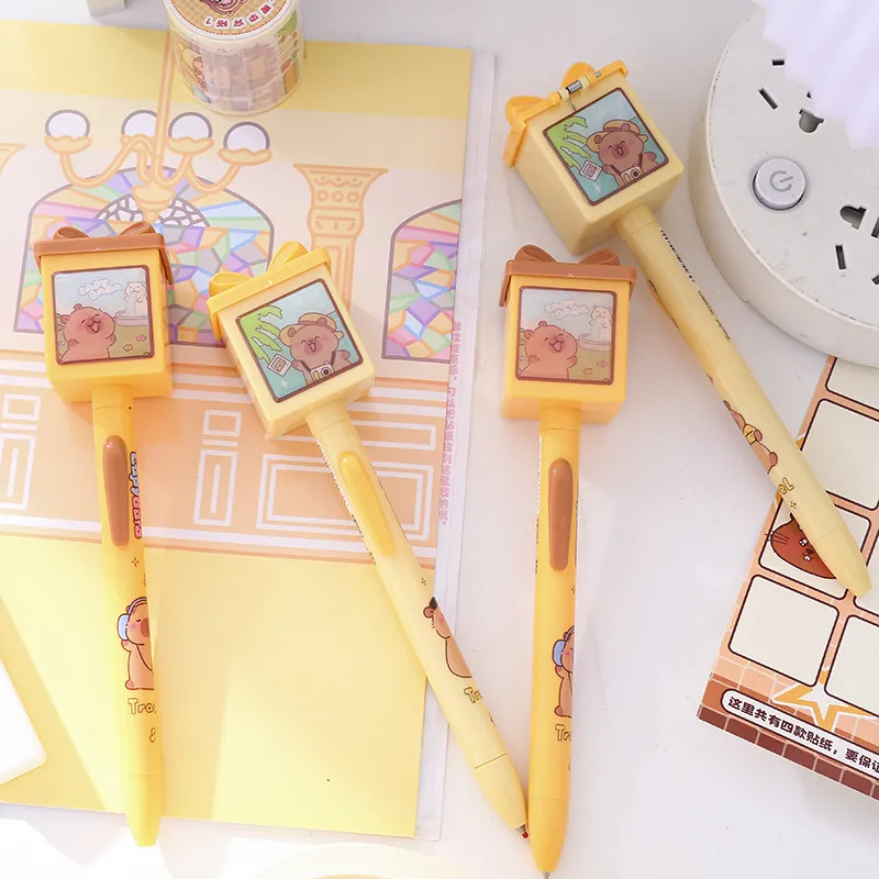 Pop-up Capybara Surprise Fidget Gel Pen - Image 8