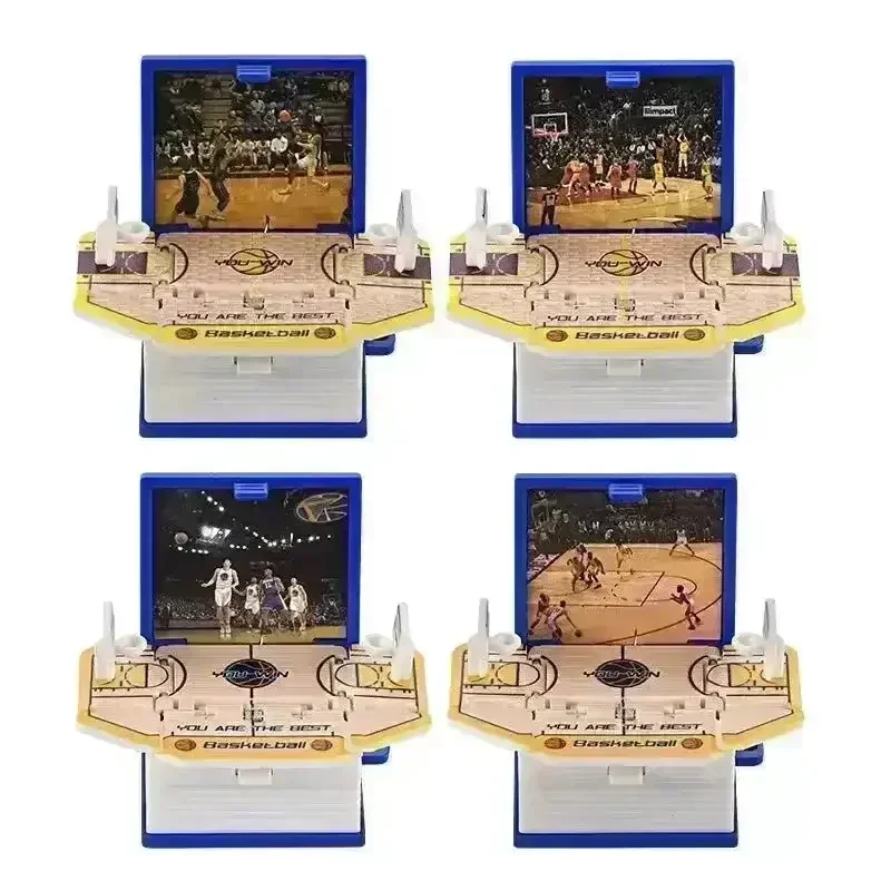 Pop Up Sports Court Folding Book Keychain - Image 4