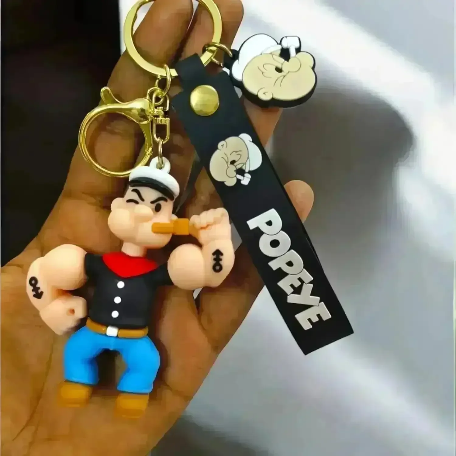 Popeye Spinach Strong 3D Keychain - Image 9