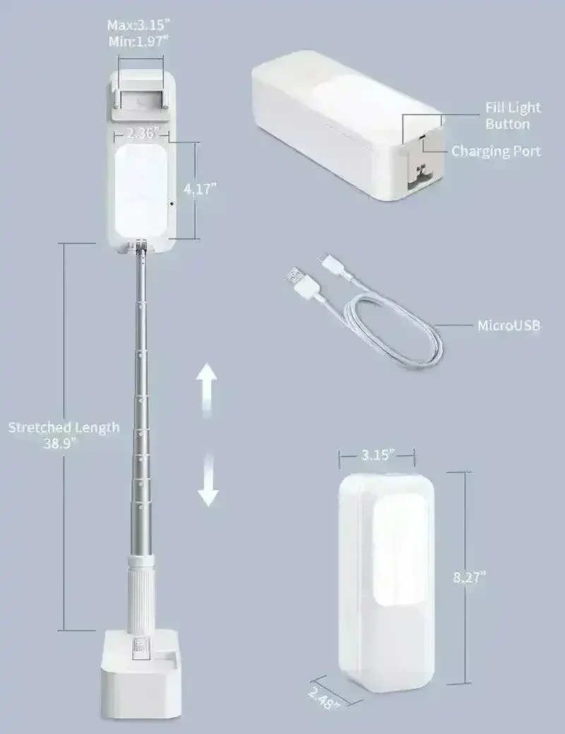 Portable Bluetooth Selfie Tripod - Image 12