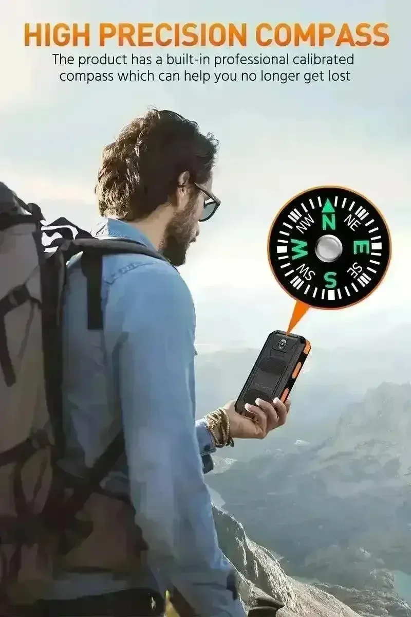 Portable Solar Energy Mobile Adventure Power Bank (7000 mAh) - Image 12