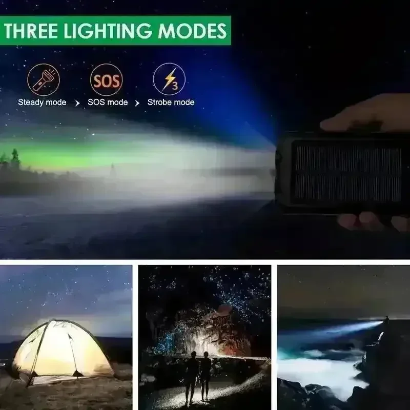 Portable Solar Energy Mobile Adventure Power Bank (7000 mAh) - Image 3