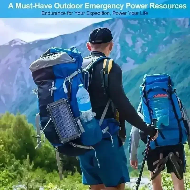 Portable Solar Energy Mobile Adventure Power Bank (7000 mAh) - Image 9