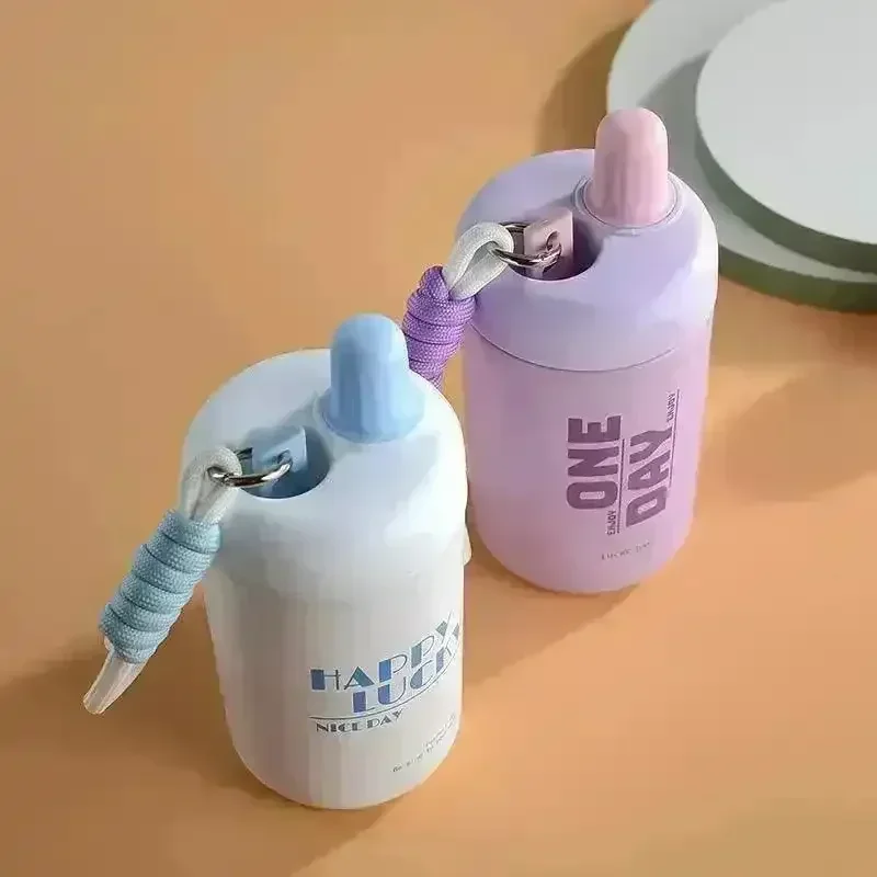 Portable Thermal Insulated Tumbler with String (400 ml) - Image 11