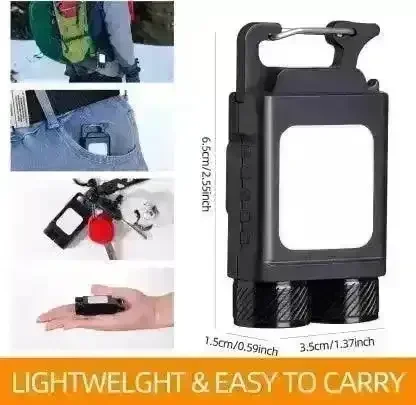 Mighty Mini 6-Mode Rechargeable Keychain Light - Image 12