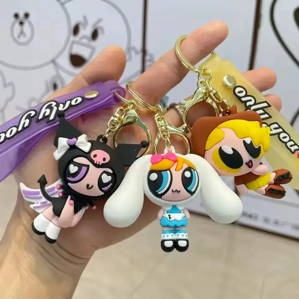 Sanliou Powerpuff Pocket Protectors Keychain - Image 3