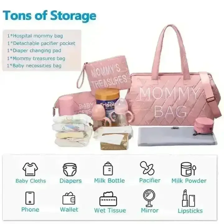Premium 3 in 1 Mother And Baby Bag For New Moms - Image 8
