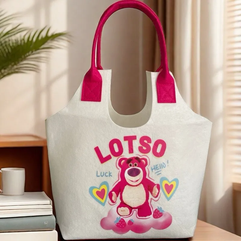 Premium Felt Character Tote Handbag - Image 2