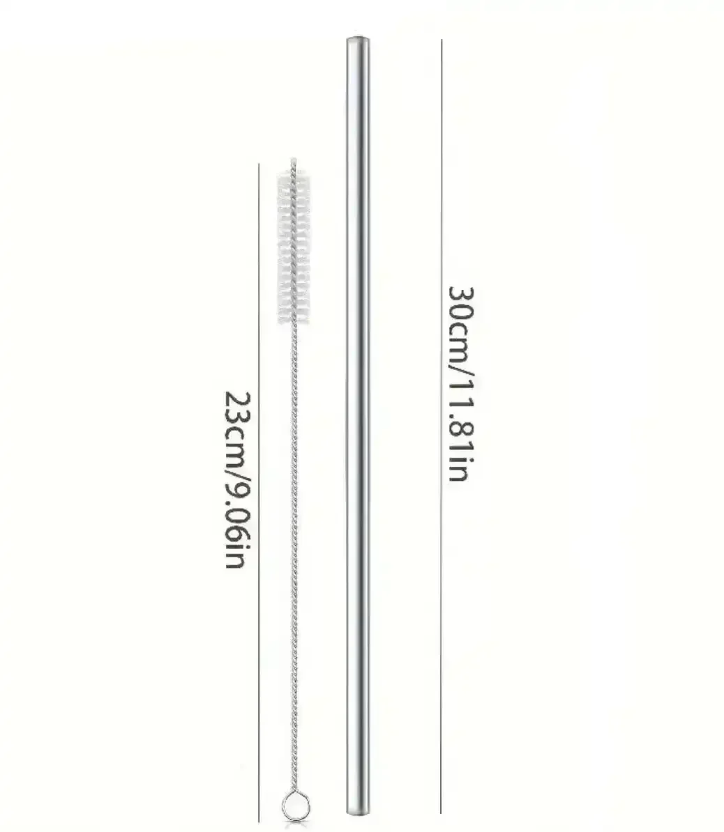 Premium Metal Straw with Brush for Stanley Tumbler (30 oz/40 oz) - Image 6