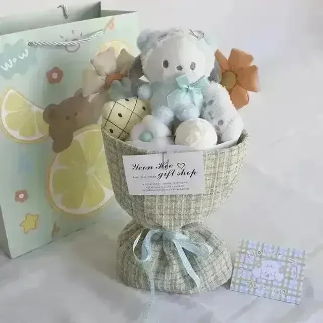 Premium Sanliou My Melody Kuromi Hello Kitty Doll Bouquet - Image 13
