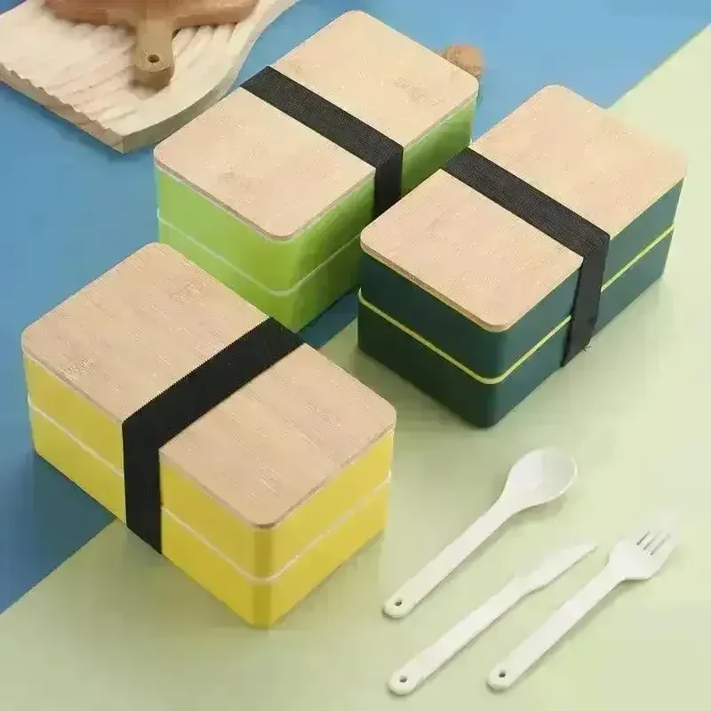 Premium Two-Tier Bento Box (1200 ml) - Image 3