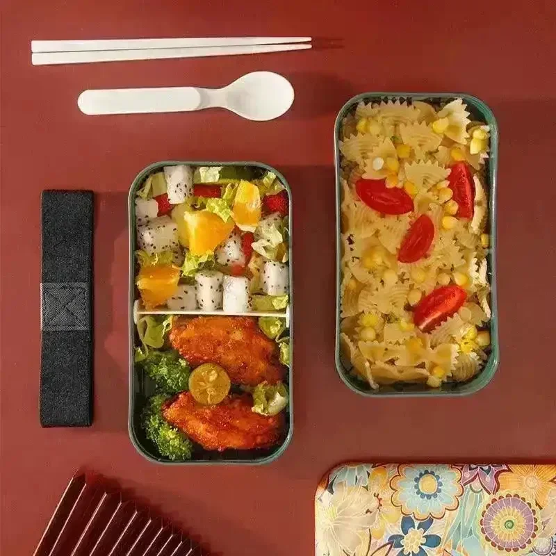 Premium Two-Tier Colourful Bento Box - Image 3