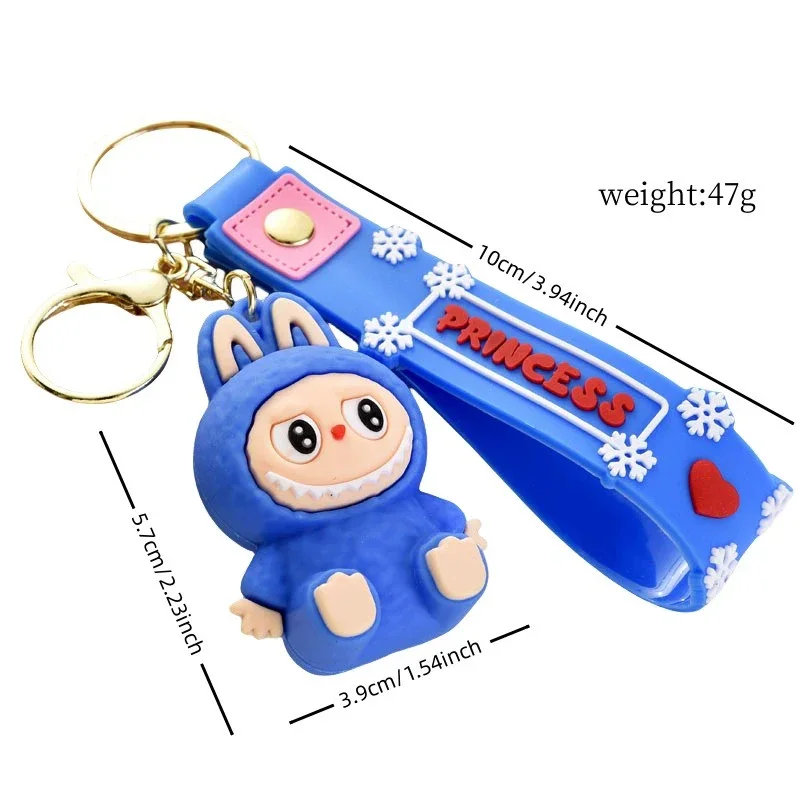 Princess Perch Labubu 3D Keychain - Image 14
