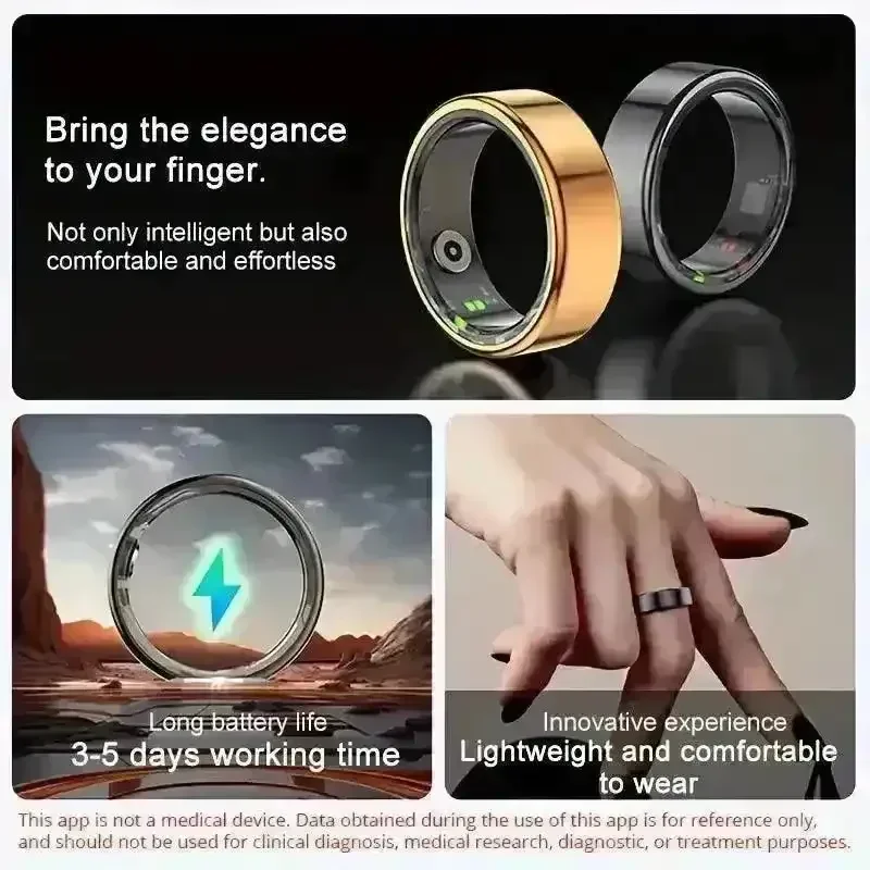 Pro Smart Fitness Tracker Ring - Image 6