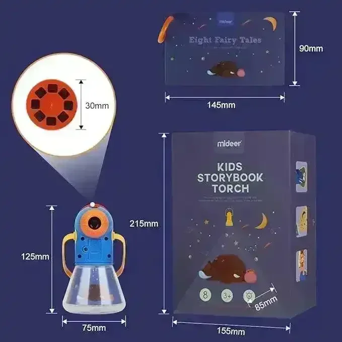 Premium Projector Storybook With In-built Torch - Image 9