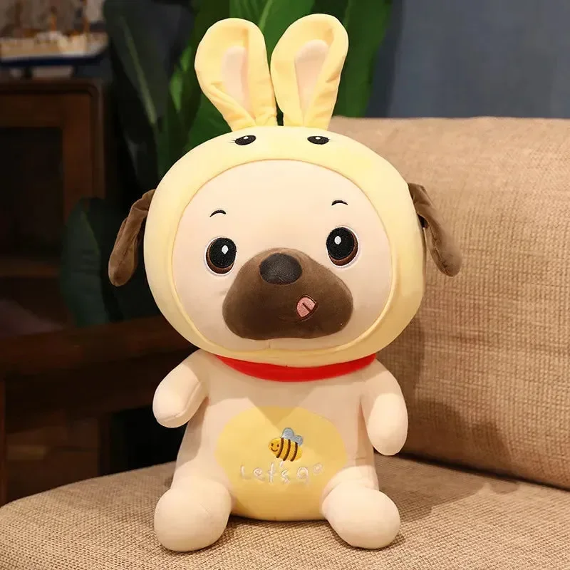 Pug Bunny Doll Plushie (30 cm) - Image 9