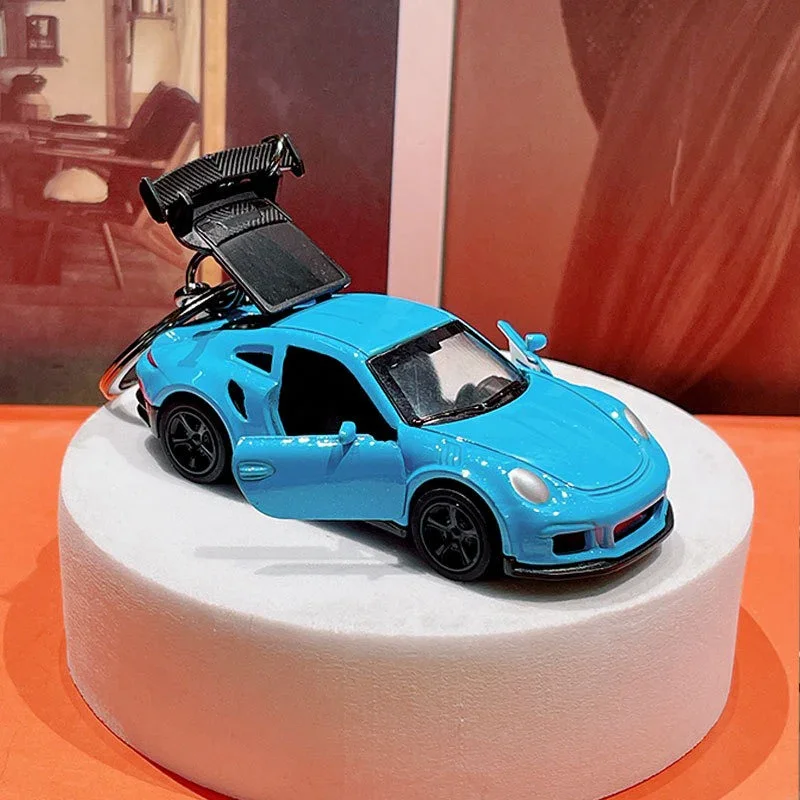 Pullback Die-cast Sports Car Keychain - Image 11