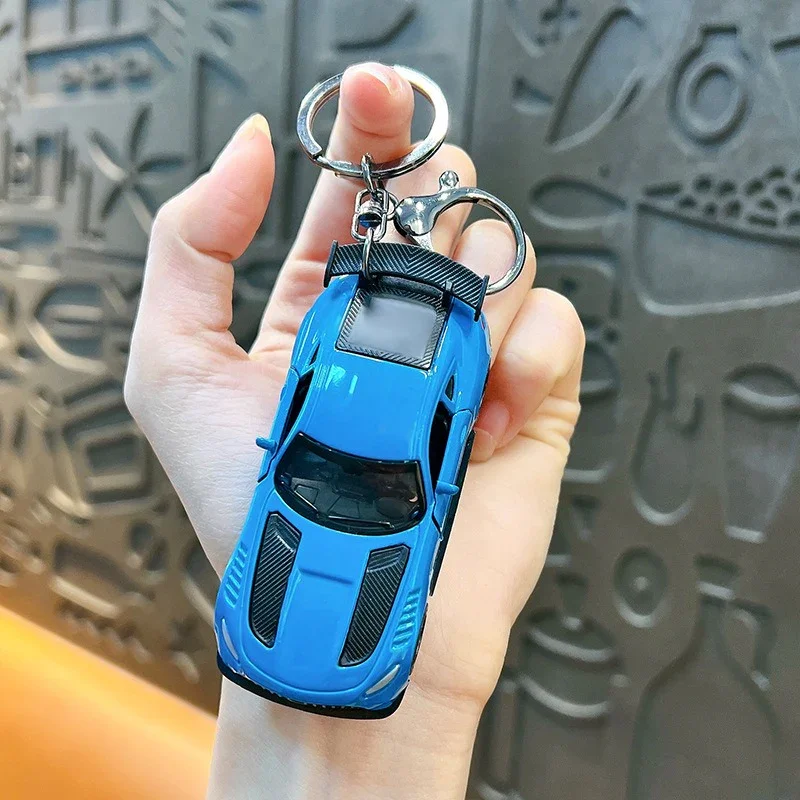 Pullback Die-cast Sports Car Keychain - Image 14