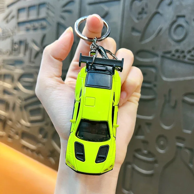 Pullback Die-cast Sports Car Keychain - Image 16