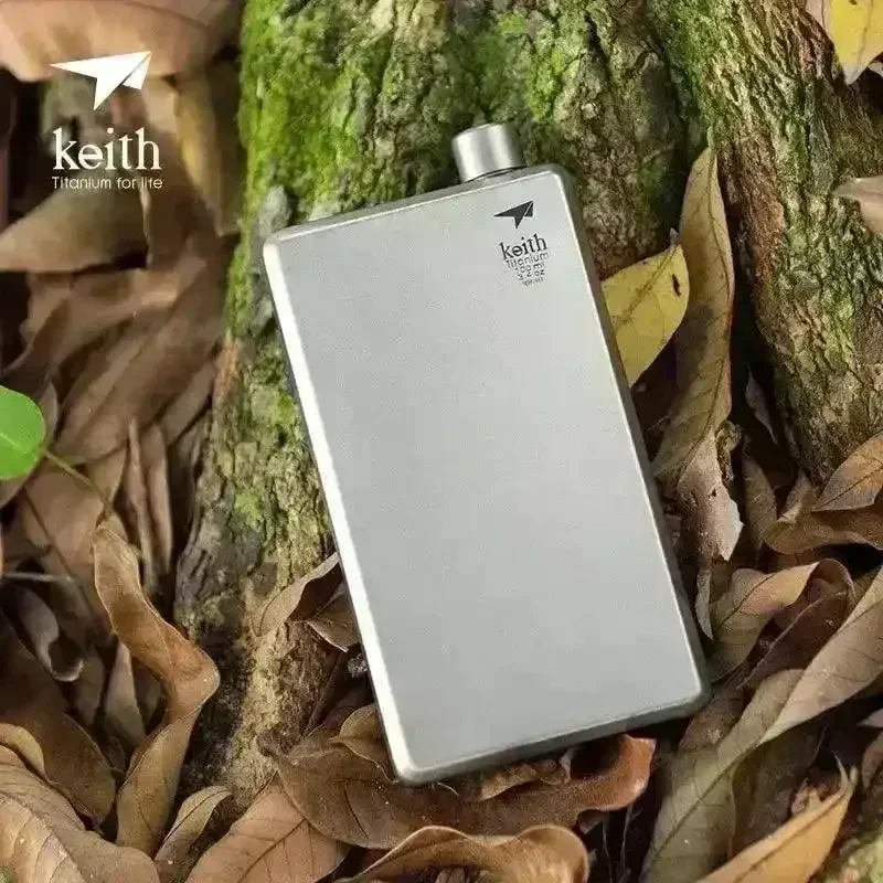 Pure Titanium Hip Flask (100 ml) - Image 4