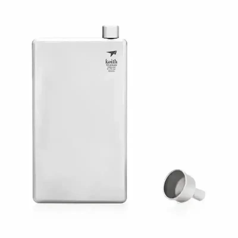 Pure Titanium Hip Flask (100 ml) - Image 6